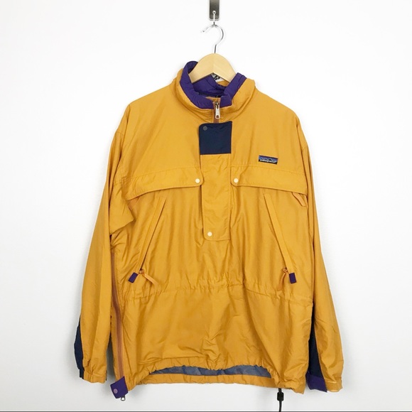 Patagonia Other - Patagonia | Men’s Yellow Popover Windbreaker